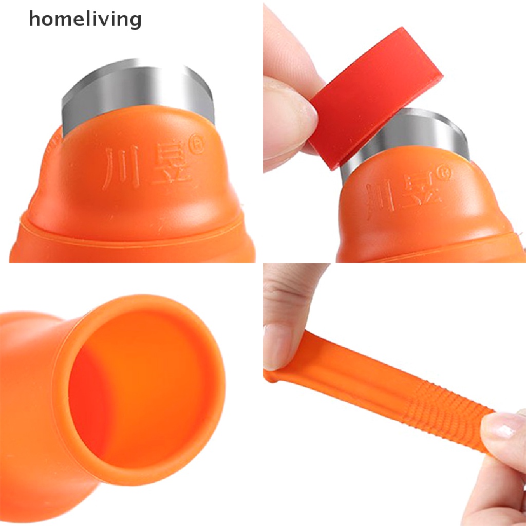 Găng Tay Silicone Đeo Ngón Cái Cắt Rau Củ Quả