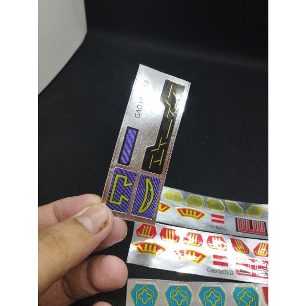 Combo Decal dán Gao Gao ranger