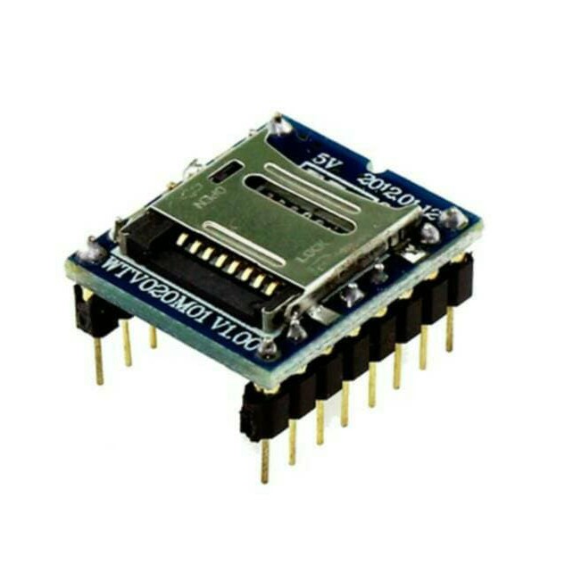 Mô Đun Máy Nghe Nhạc Mp3 Wtv020 Cho Arduino Avr Stm32