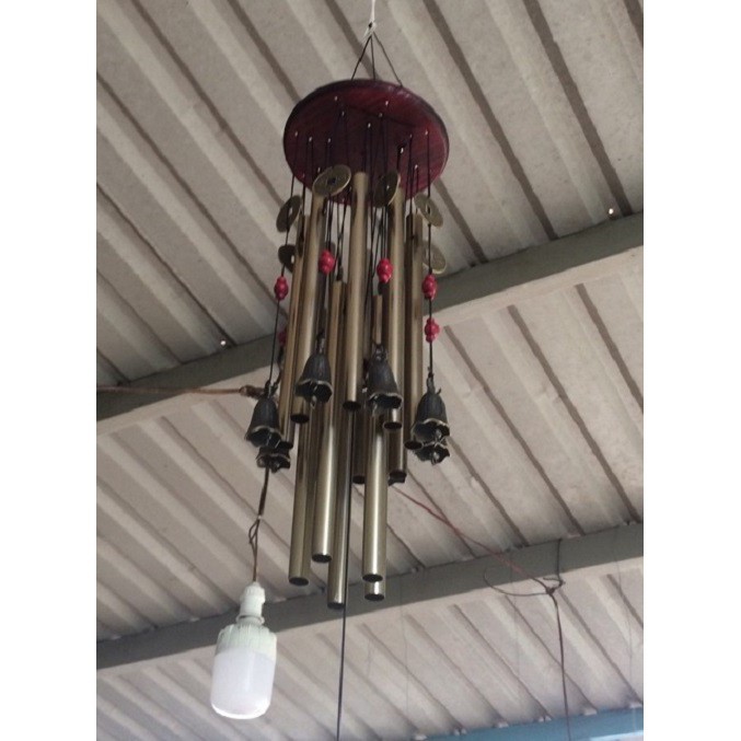Chuông gió phong thủy bằng kim loại hợp hướng nhà Tây, Bắc, Tây Bắc MT192