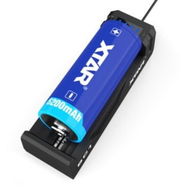 Bộ sạc nhanh Xtar SC1 2A USB 21700 18650 26650