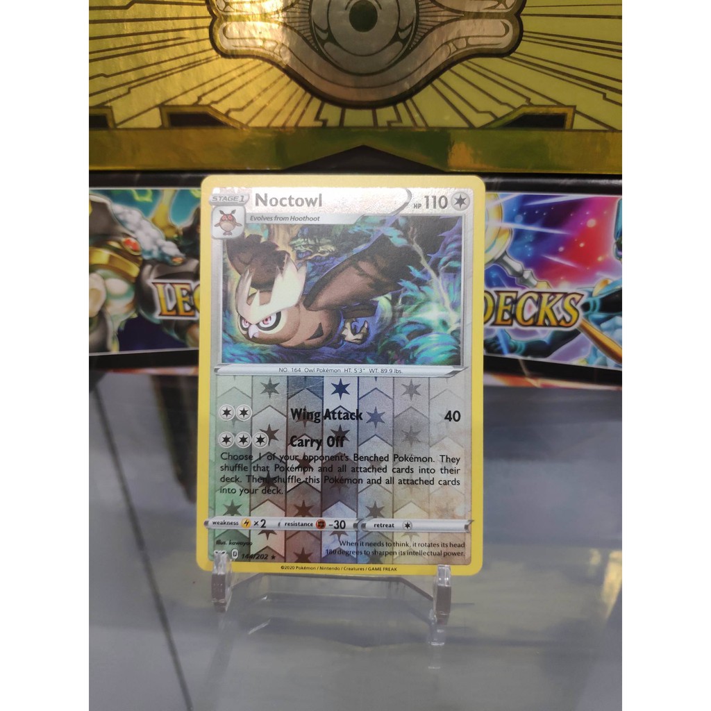 [ Dưa Hấu Yugioh ] Lá bài thẻ bài Pokemon Noctowl