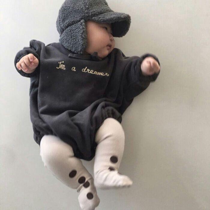 Quần Legging Chấm Bi Cho Bé Gái
