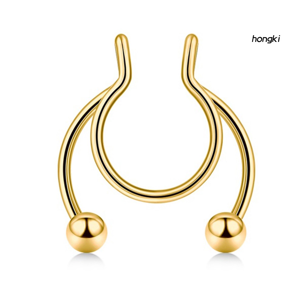 Khuyên Mũi Unisex Bằng Thép Không Gỉ Thời Trang