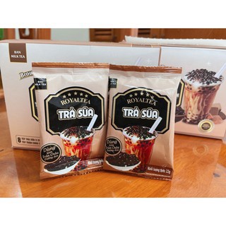 Trà sữa trân châu đường đen ( hộp 8 gói)