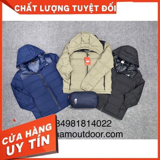 Áo khoác phao nam The North Face  - Áo Phao Lông Vũ Nam [ nhẹ cực ấm có thể cuộn nhỏ ]