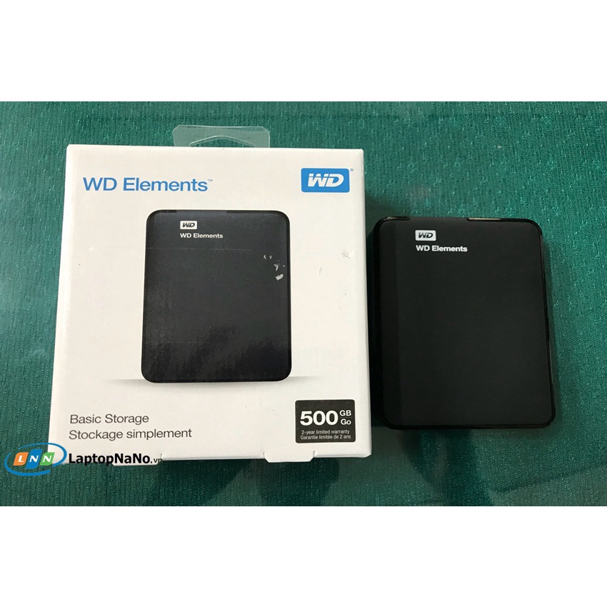 Ổ Cứng WD Elements 1TB -750GB - 500GB -320GB Bảo Hành 2 Năm Tặng Bao Da