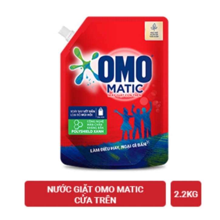 nước giặt omo 2.2kg