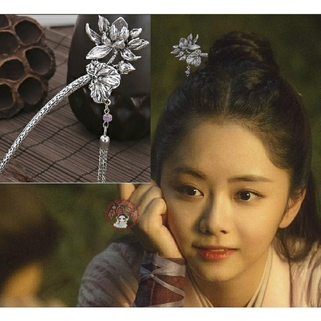 Trâm cài tóc hoa sen