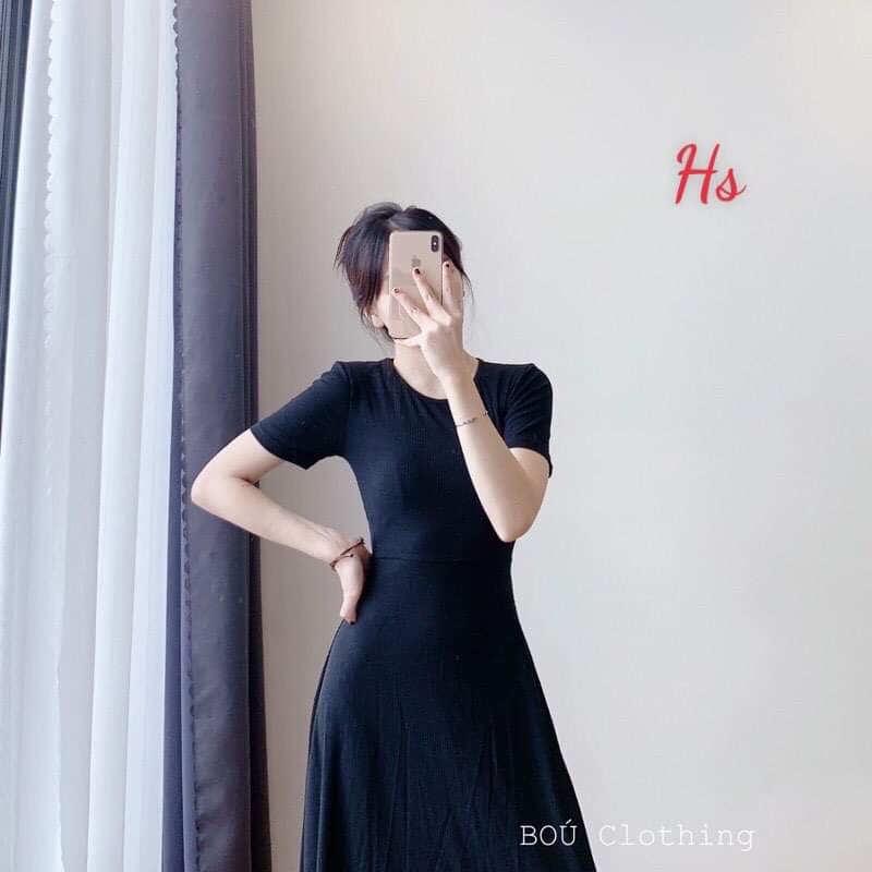 Váy xuông dáng dài HS6