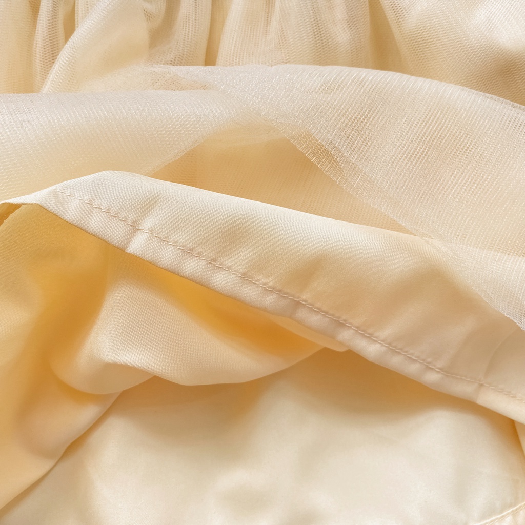 Set hanbok hàn quốc hoa nhí nhung phối voan kèm kẹp tóc bé gái 1 2 3 4 5 6 tuổi MINTSCLOSET Mint's Closet - GS1039