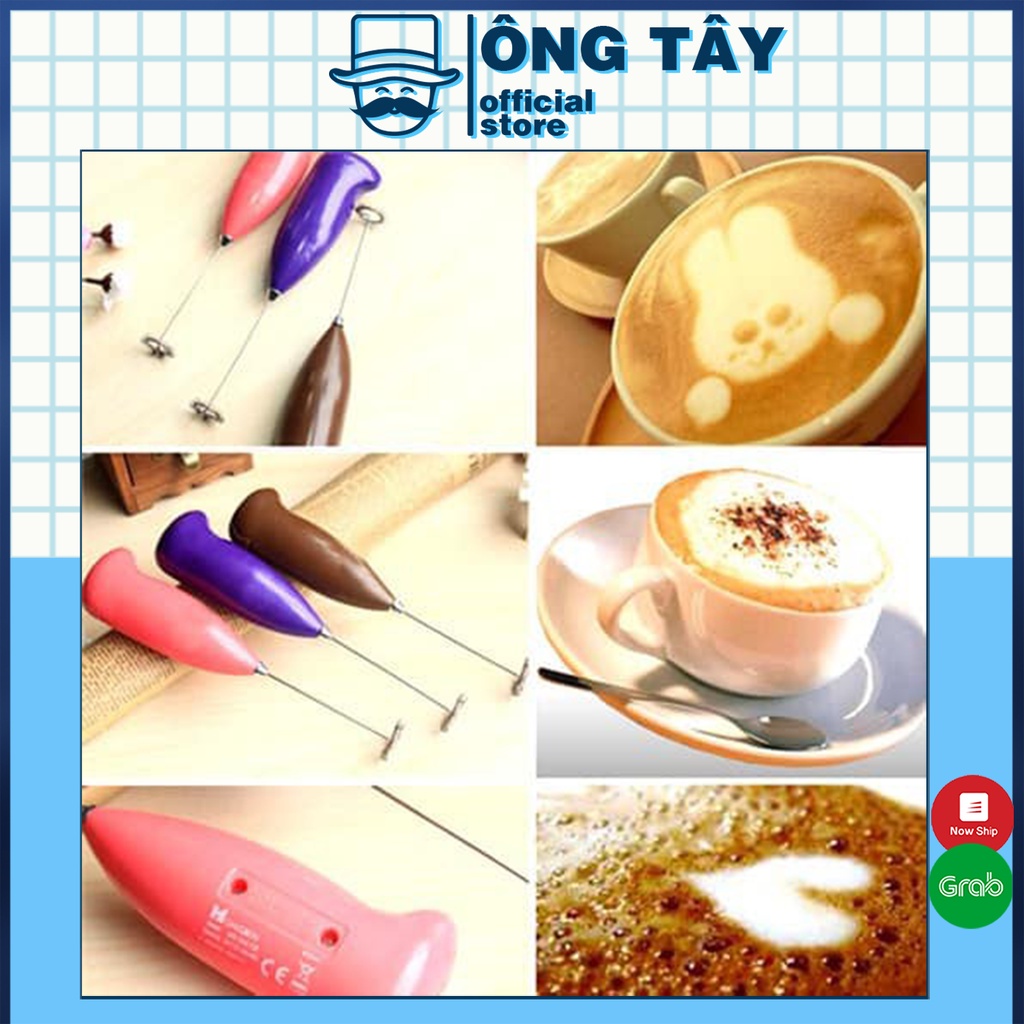 Máy đánh trứng, tạo bọt cafe mini