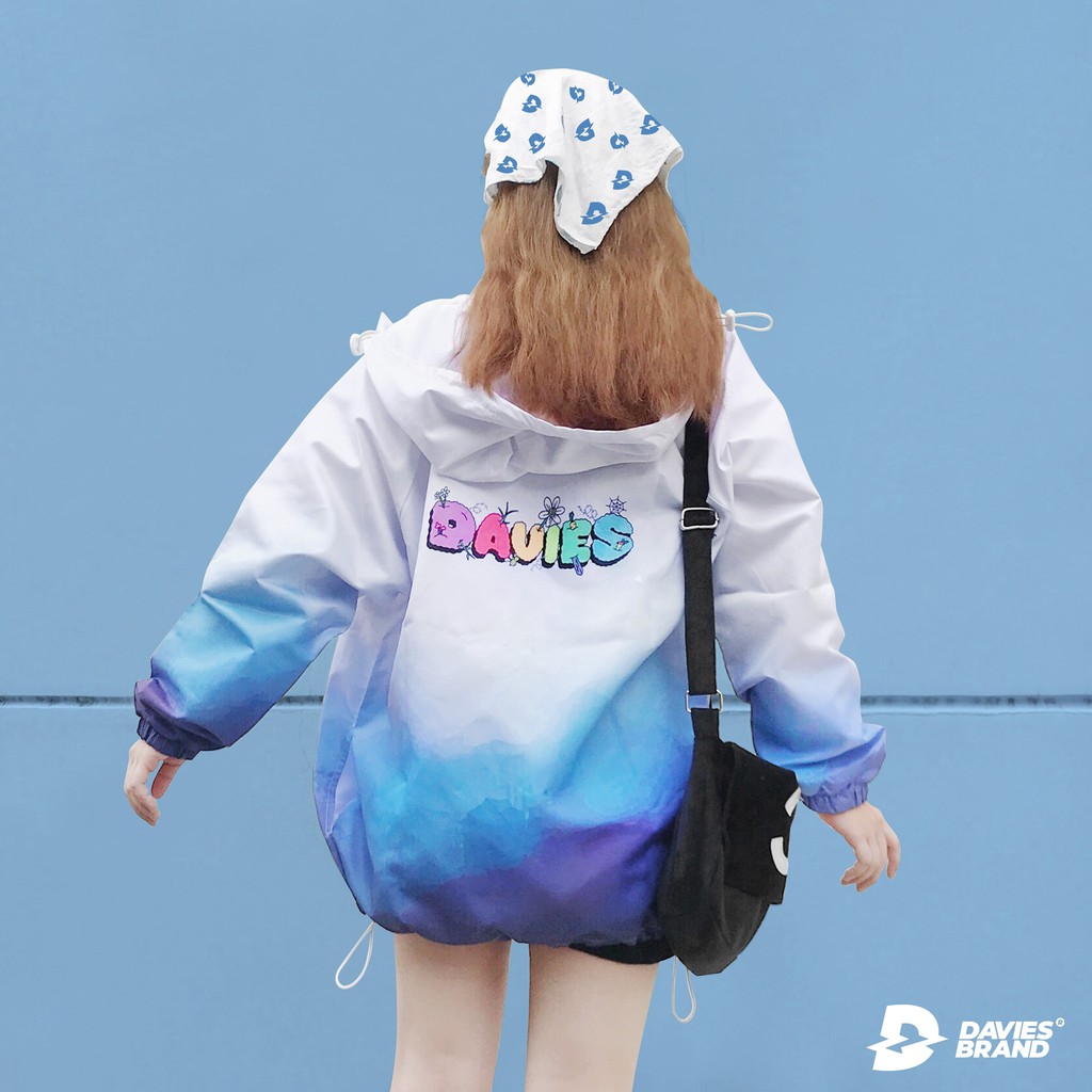 Áo khoác dù nữ form rộng DAVIES - Davies Farm Jacket