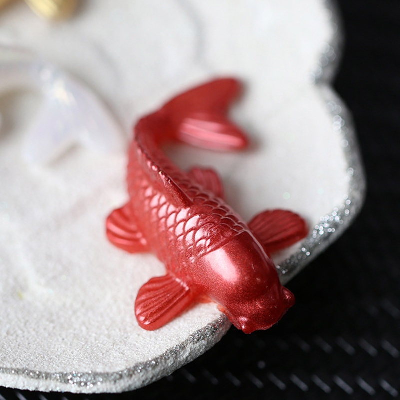 Bộ 3 Khuôn Silicone Làm Xà Phòng Hình Cá Koi / Cá Koi