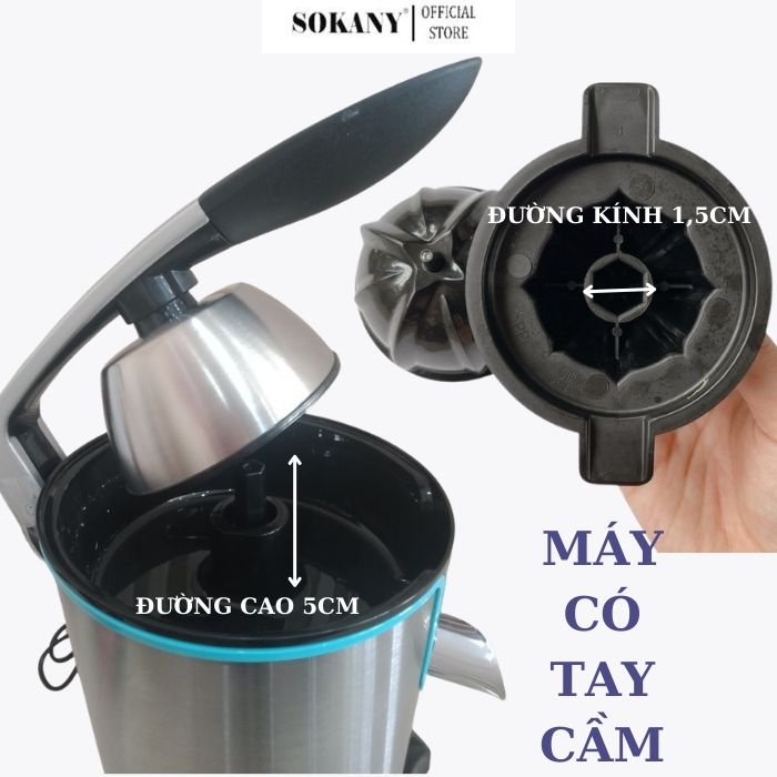 Đầu vắt cam, núm vắt cam phụ kiện thay thế đa năng cho tất cả loại máy vắt cam