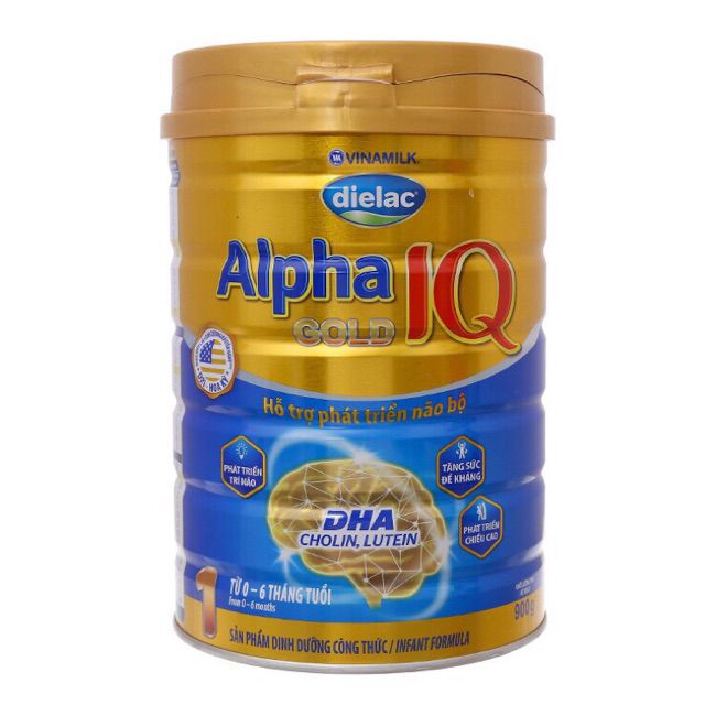 Sữa Dielac Alpha Gold 1 900g