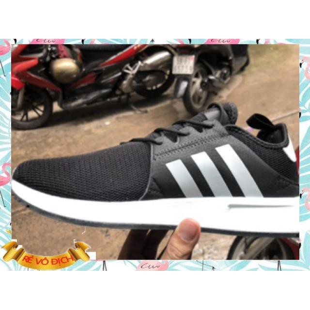 (Giá sỉ)  HÀNG XỊN GIÀY ADIDAS-XPLR ĐEN SỌC TRẮNG PHẢN QUANG  - M207