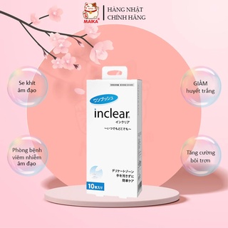 Đũa thần dung dịch vệ sinh phụ nữ Inclear 10 ống