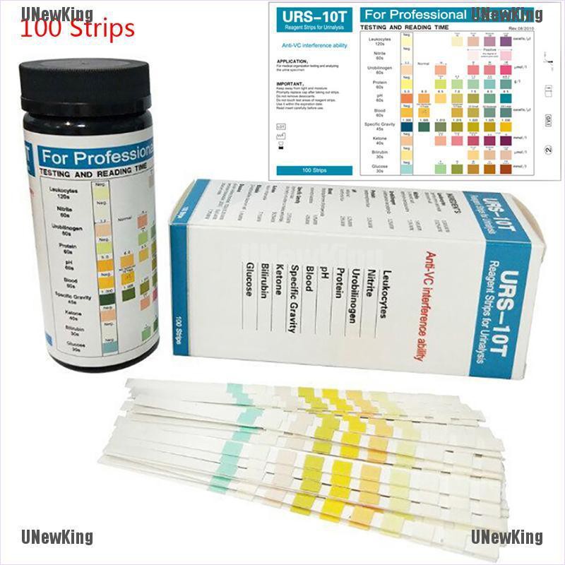 100 Giấy Thử Nước Tiểu Urs-10t 100strips