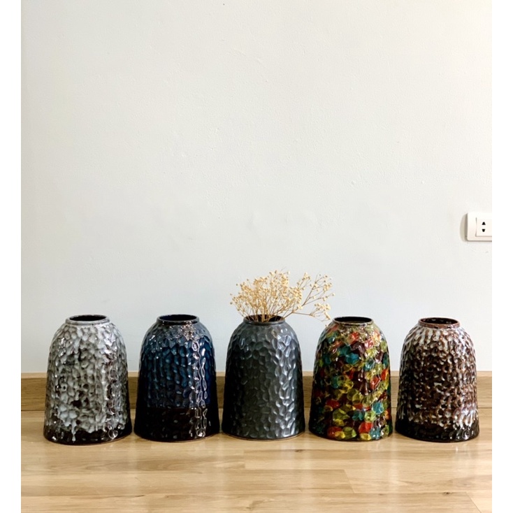 Bình hoa, lọ hoa, bình lọ cắm hoa dáng chuông, gốm Sứ Bát Tràng, decor Lọ hoa,trang trí lọ hoa,phong thuỷ decor