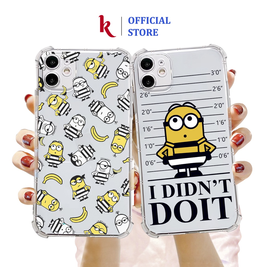 Ốp lưng iphone i didn't chống sốc trong suốt case 14plus 14 pro max 13 12 promax 11 mini 6 6s 7 8 plus x xr xs Se