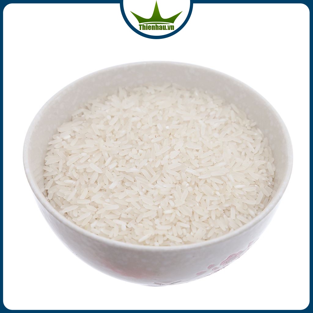 Gạo Cỏ May túi 5kg - gạo thơm cơm dẻo vừa