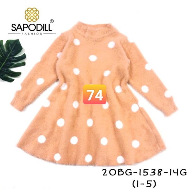 Váy len cao cấp  SAPODILL cho bé từ 1-5 y