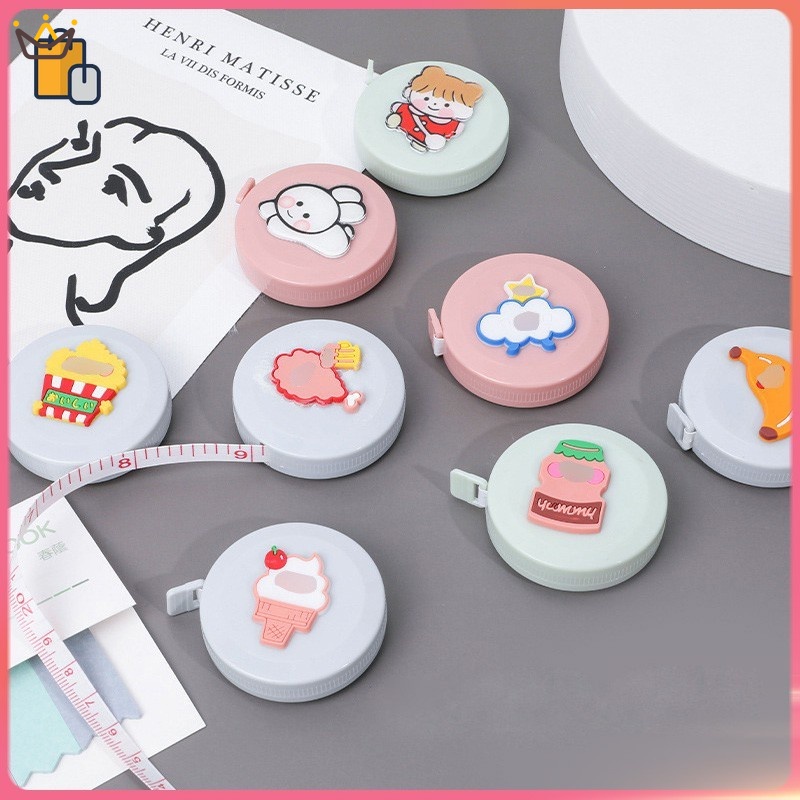 Thước Dây Mini Họa Tiết Hoạt Hình Xinh Xắn Đáng Yêu