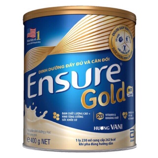 Sữa bột Ensure Gold hương Vani 400g