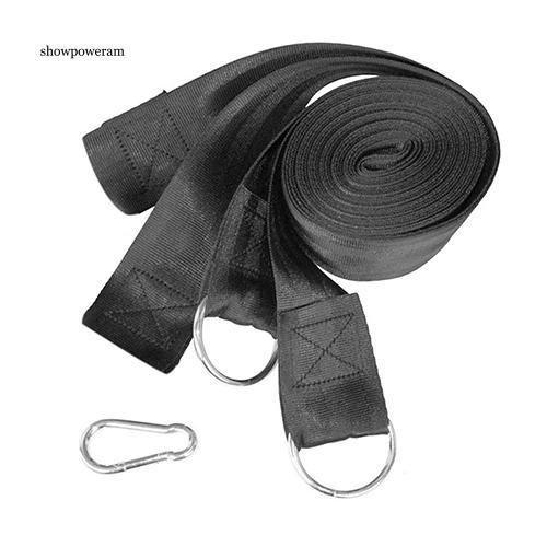 Set 4 dây đai và móc dùng để treo võng trên cây tiện dụng khi đi cắm trại