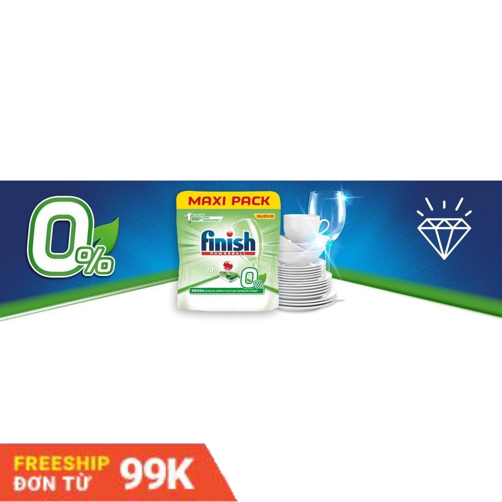 Viên rửa bát Finish Power Eco 0%