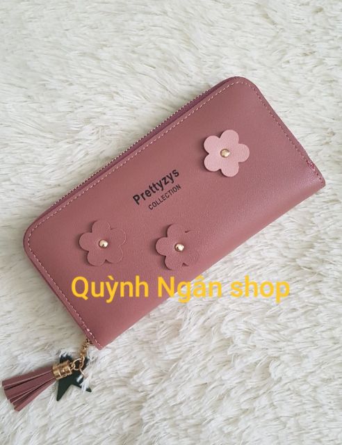 Ví nữ dài hoa Pretty trẻ trung QN1707