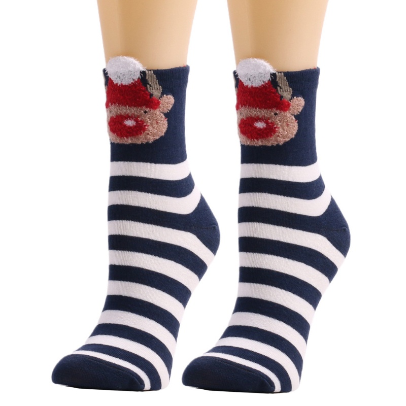 Vớ Lông Họa Tiết Hoạt Hình 3D Vui Nhộn Dành Cho Nữ