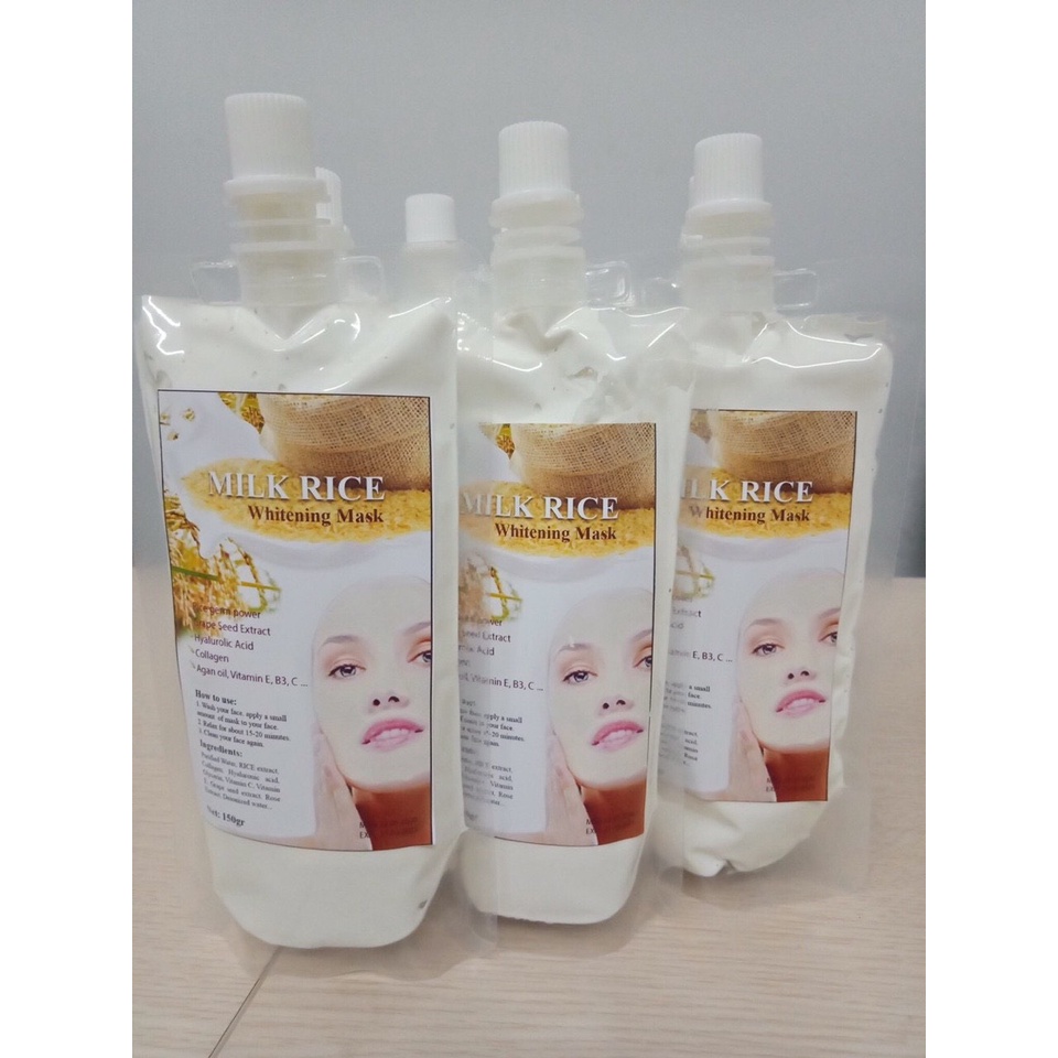 Mầm Gạo Non Cấy Trắng 150Ml Da Cực Mịn Hàng Công Ty Chuẩn Xịn