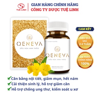 Dầu Hoa Anh Thảo OENEVA Tuệ Linh - Chính hãng - Lọ 30 viên