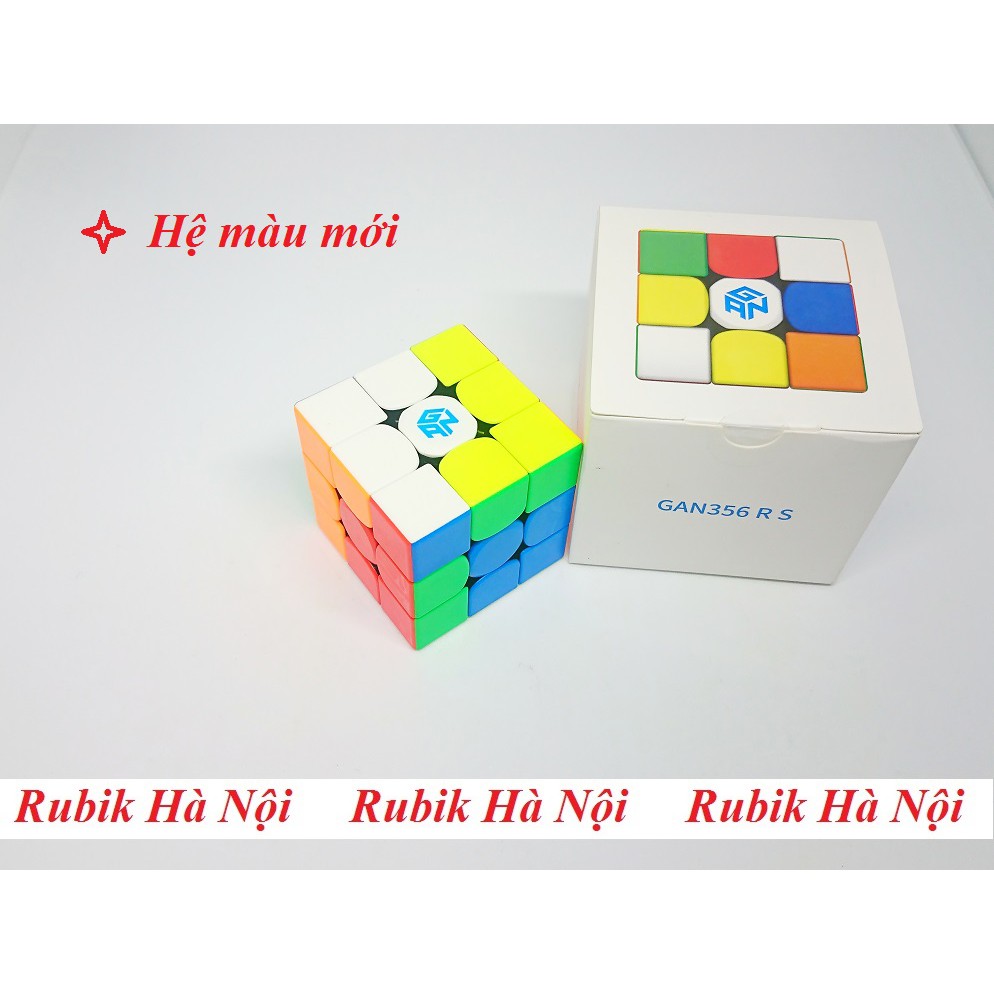 Rubik 3x3. Gan 356 RS 2020 Cao Cấp Stickerless/Có Nam Châm