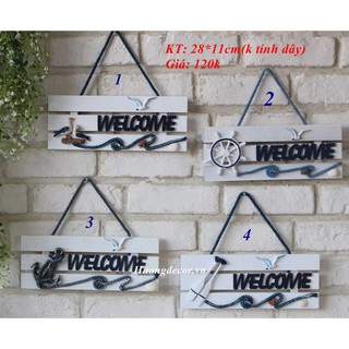Bảng welcome chữ nhật A409