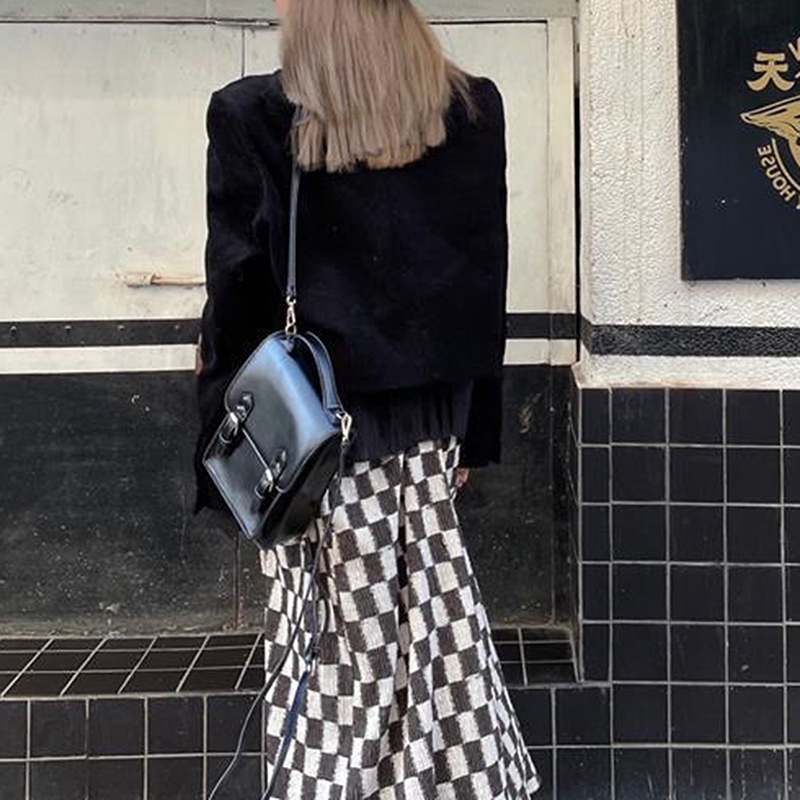 Áo Sơ Mi Cài Nút Tay Dài Màu Trơn Dành Cho Nữ Size S / M / L