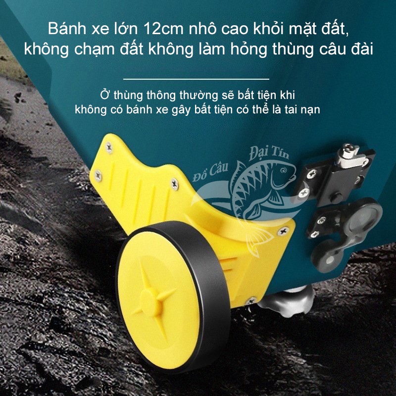 Thùng Câu Đài CHIXUAN Đa Năng Thể Tích 36 lít Cao Cấp giữ nhiệt cực tốt, thách thức mọi địa hình khi đi câu