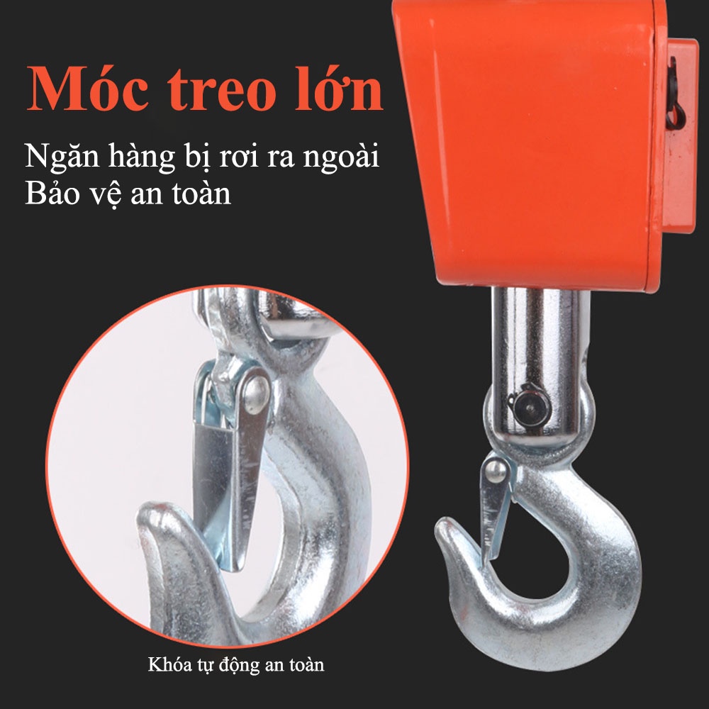 Cân treo điện tử ABG OCS 1000KG thiết bị đạt độ chính xác cao, tốc độ xử lý nhanh thiết kế chống bụi