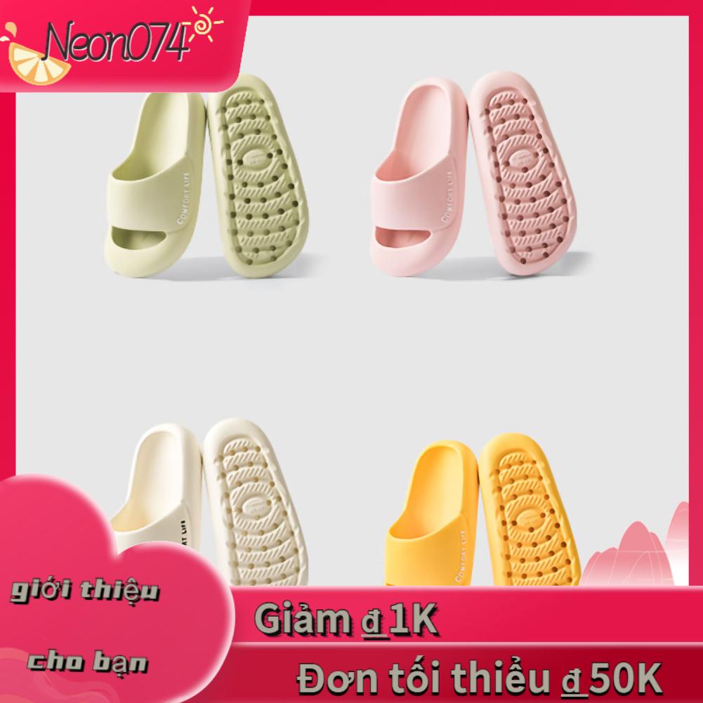 Neon074 Phụ nữ Bọc ngón chân Dép đế dày Sấy nhanh EVA Chống trượt Trượt mùa hè mềm mại