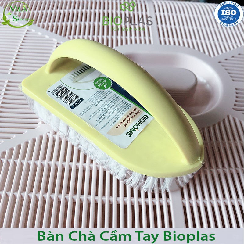 Bàn Chải Nhà Tắm, Bàn Chải Quần Áo Chất Liệu Nhựa Có Tay Cầm Chắc Chắn Chính Hãng Bioplas