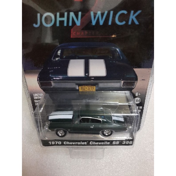 Xe Greenlight 1970 Chevorlet Chevelle SS series film John wick,  hàng hiếm