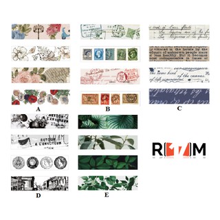 Washi miếng vintage - Room17vn