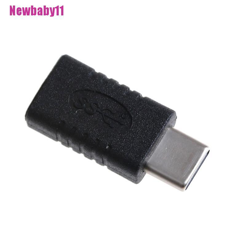 (Baby11) Usb 3.1 Type-C Male To Female Sync Sync Adapter For Laptop Mobilephone