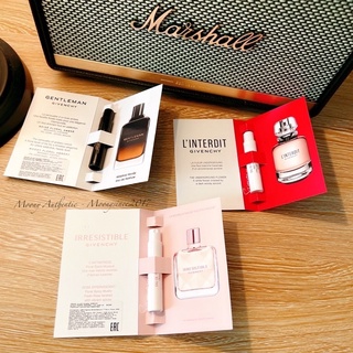 Mẫu thử vial Nước hoa Givenchy Gentleman , Irresistible , L'interdit EDT 1ml