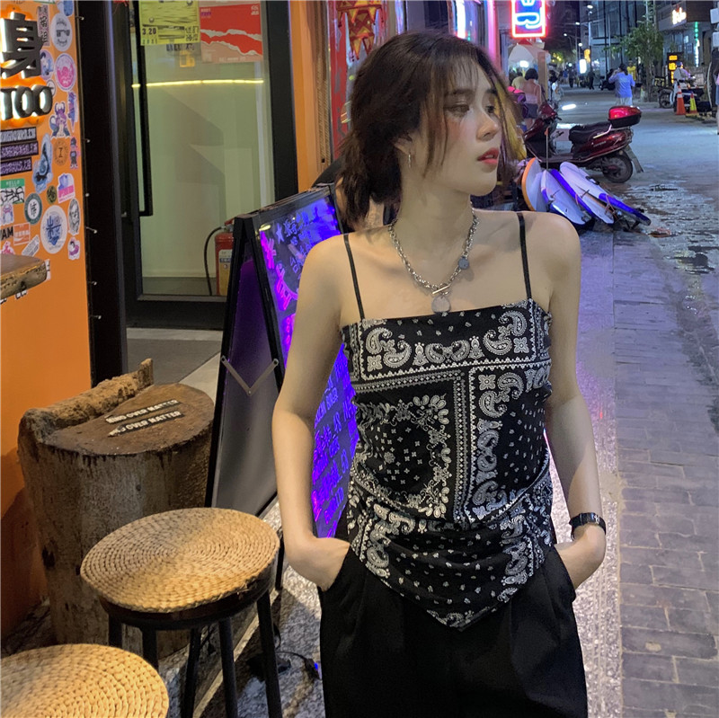 Áo hai dây nữ màu trơn gợi cảm thời trang mùa hè