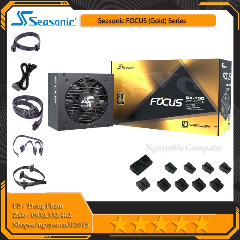 Dây cáp điện Modullar cho nguồn SEASONIC