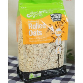 Yến Mạch Cán Dày Hữu Cơ-OAT MEAL ABSOLUTE ORGANIC N700gr