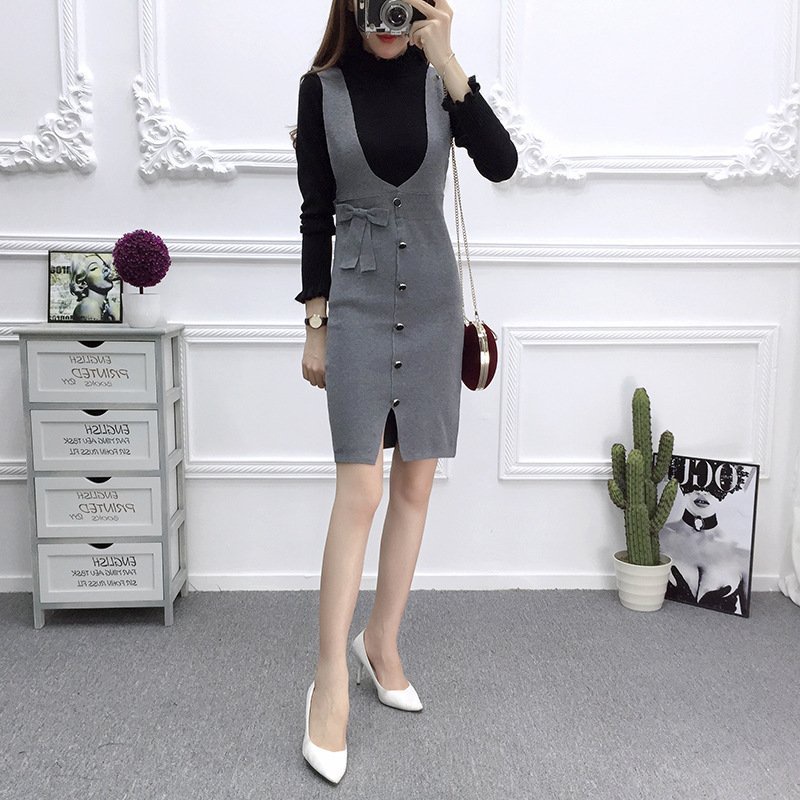 Đầm nữ, đầm len nữ dáng dài thiết kế AL25